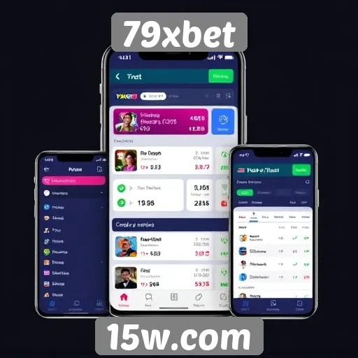 Interface do 79xbet é responsiva e intuitiva
